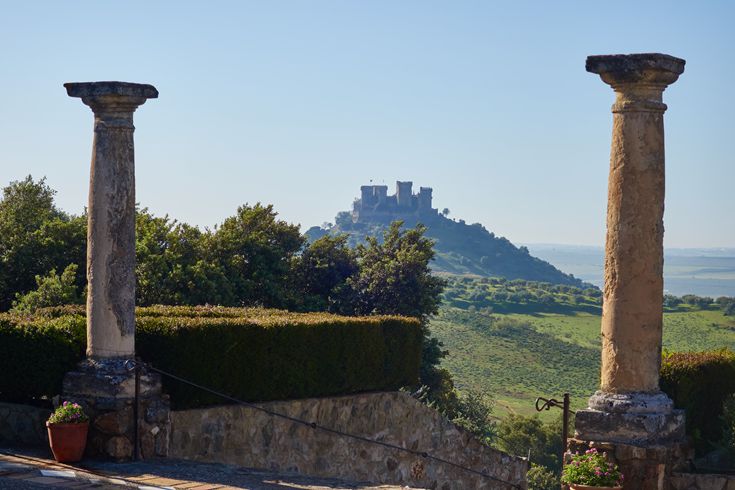 Vista del castillo